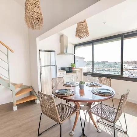 Appartamento Pylos - évasion De Gamme, Vue Sur Le Port Capbreton